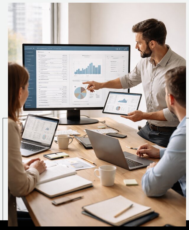 Разработка и внедрение ERP систем под бизнес в Мысках