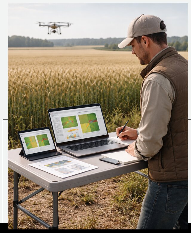 Система AI прогнозирования урожайности для точных агрономий в Мысках