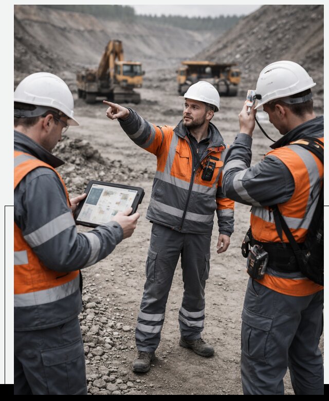 Система контроля персонала для горнодобывающей отрасли в Мысках