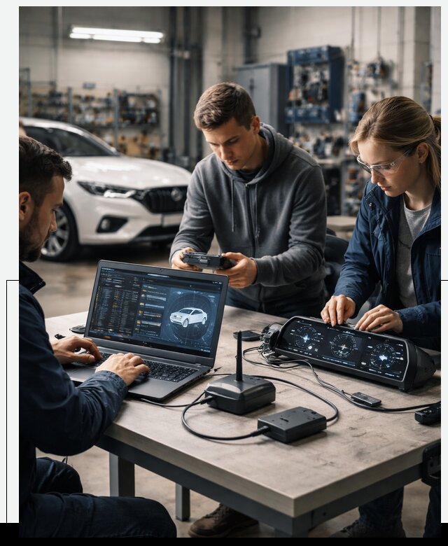 Разработка Connected Car и ПО для автопрома в Мысках