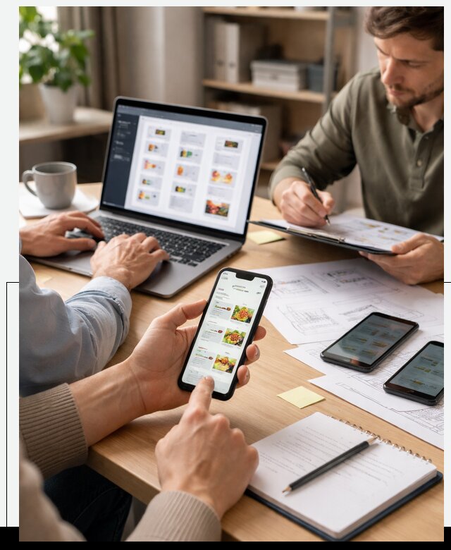 Разработка мобильного приложения торговой сети в Мысках