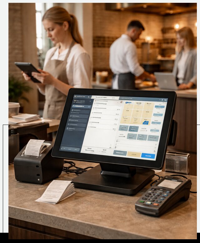 Автоматизация ресторанов и кафе (HoReCa) под ключ в Мысках