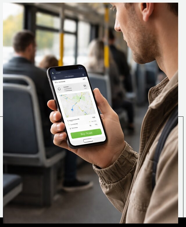 Мобильное приложение для пассажиров в Мысках от 608580 р.|АвикейМси