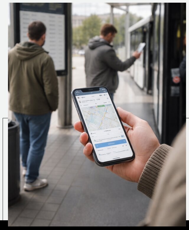 Мобильное приложение для пассажиров в Мысках с оплатой и расписанием
